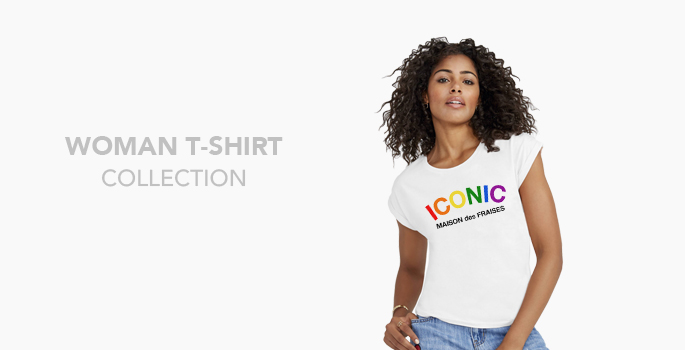 Camisetas mujer relaxed fit